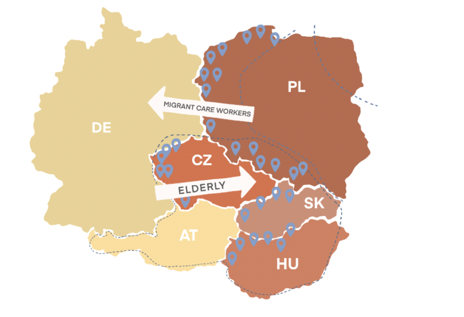 Care in an Economically unequal Europe: Czechia, Hungary, and Poland